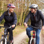 couple doing seasonal activities to reduce pain