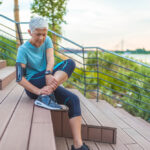 woman with foot and ankle pain