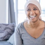 woman living with cancer pain